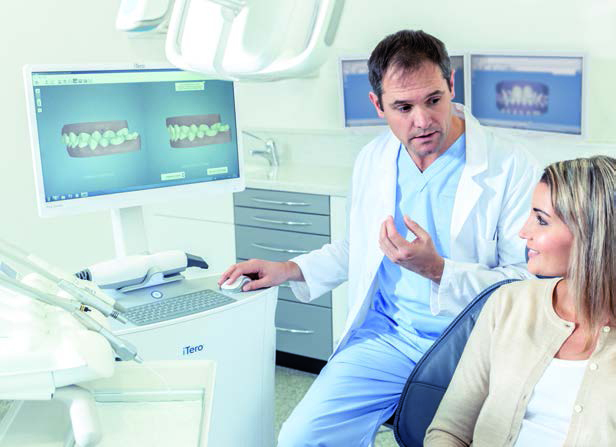 Konsultacja Invisalign z wykorzystaniem skanera iTero